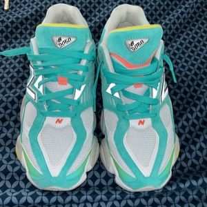 MENS NEW BALANCE 9060 'CYAN BURST